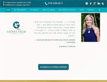 Tablet Screenshot of legillislaw.com